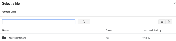 Select a File